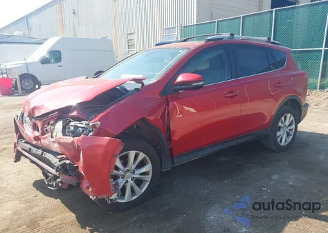 2014 Toyota Rav4 Limited из США, поврежденный, VIN 2T3YFREV9EW109649